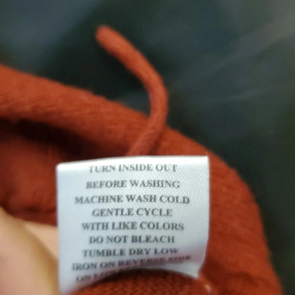 Notions Womens Pull Over Long Sleeve Sweater - Picture 6 of 8